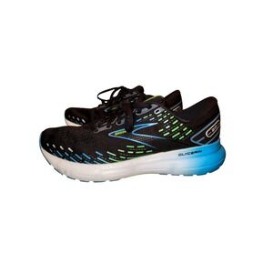 Brooks Glycerin 20 Men's Black Blue Green Running Shoes Size 12.5